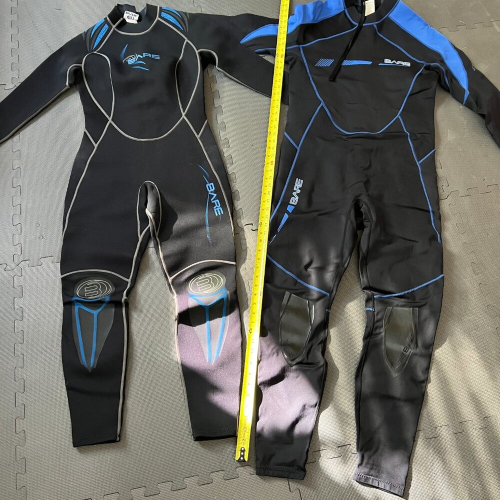 Bare 3/2mm Men's 2XL scuba wetsuit